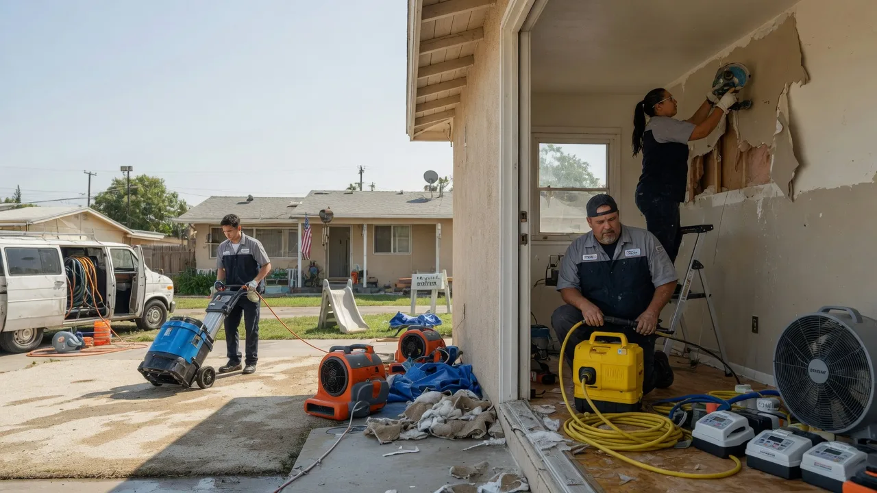 Water Damage Restoration in Satin, TX near me